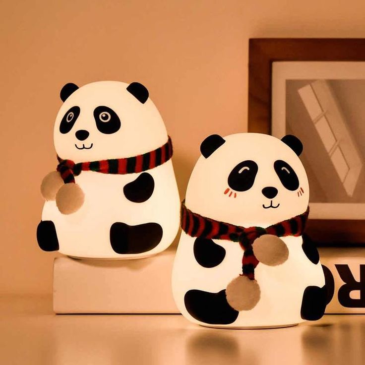 Panda Silicone Colour Changing Night Lamp