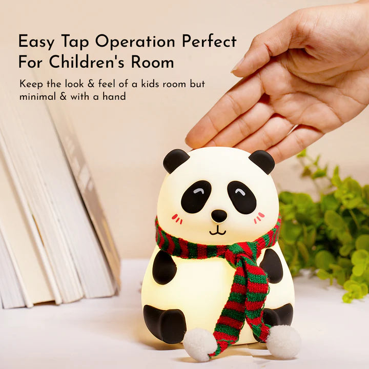 Panda Silicone Colour Changing Night Lamp