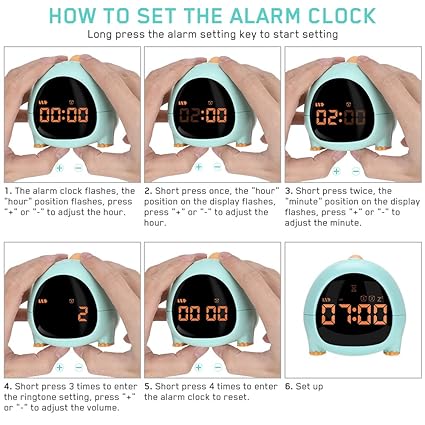 Cute Dinosaur Alarm Clock