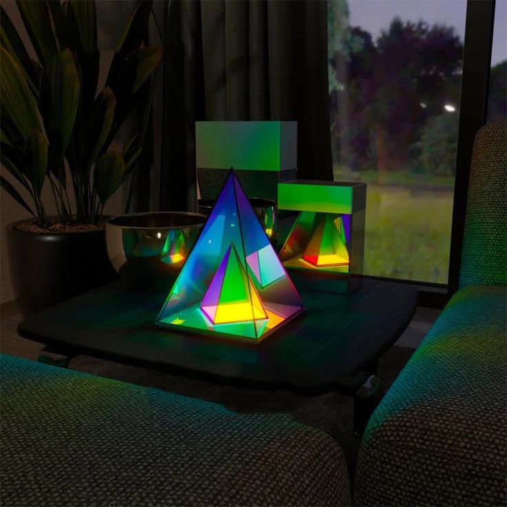 Magic Pyramid Lamp