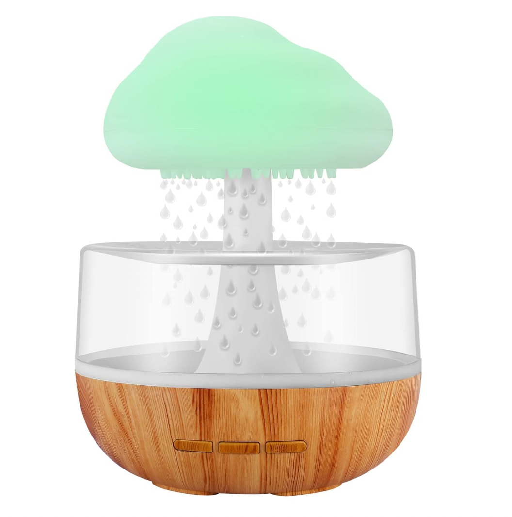 Raindrop Cloud Humidifier Lamp Diffuser